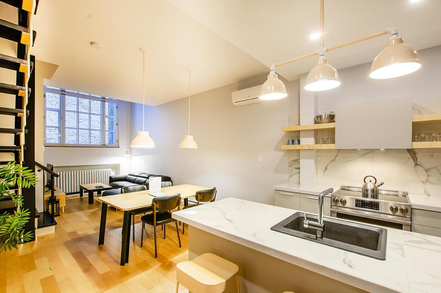 Les Lofts St-Pierre - Par Les Lofts Vieux-Quebec Lägenhet Rum bild
