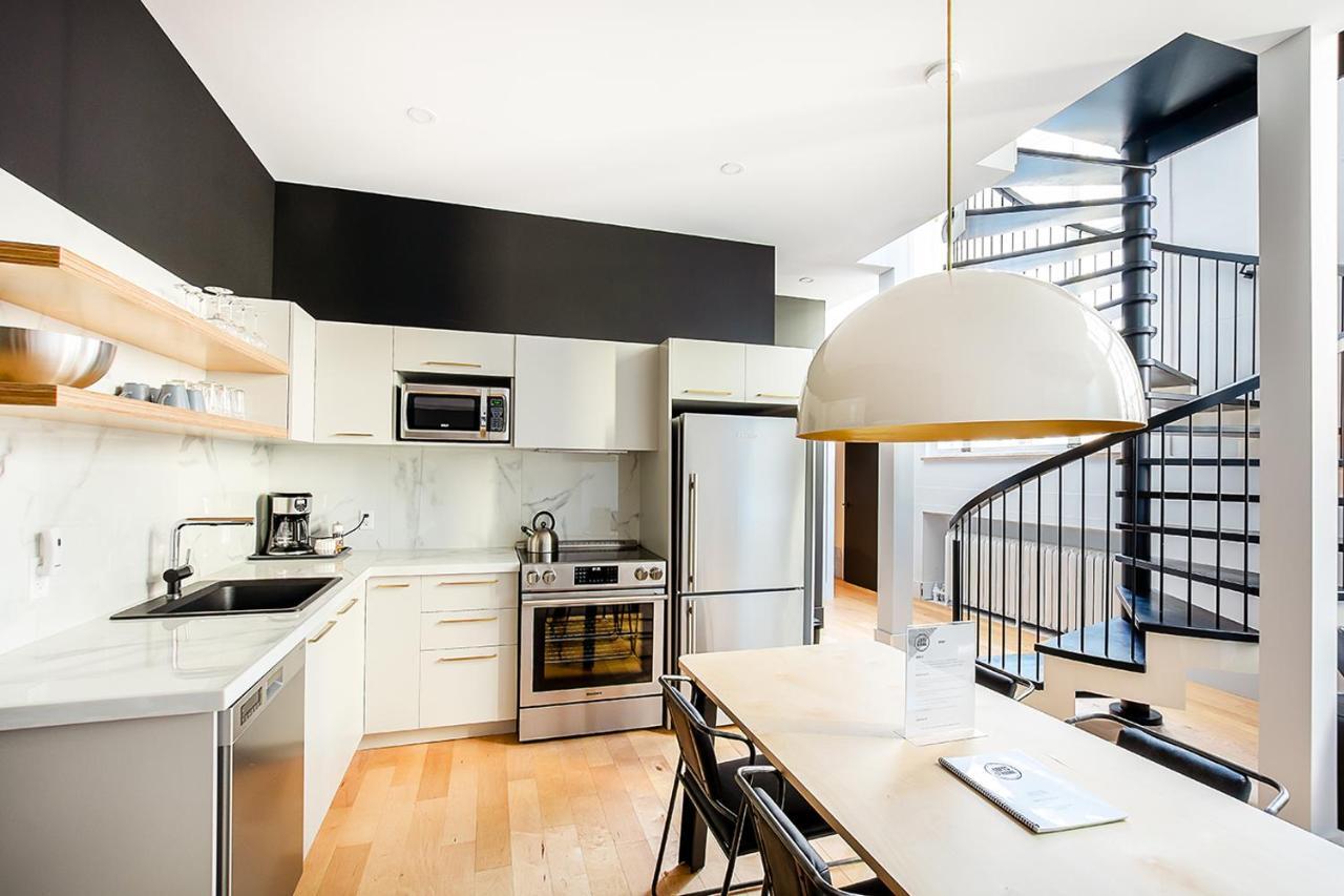 Les Lofts St-Pierre - Par Les Lofts Vieux-Quebec Lägenhet Rum bild